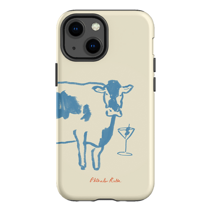 Mootini Blue Printed Phone Cases iPhone 13 Mini / Armoured by Phthalo Ruth - The Dairy