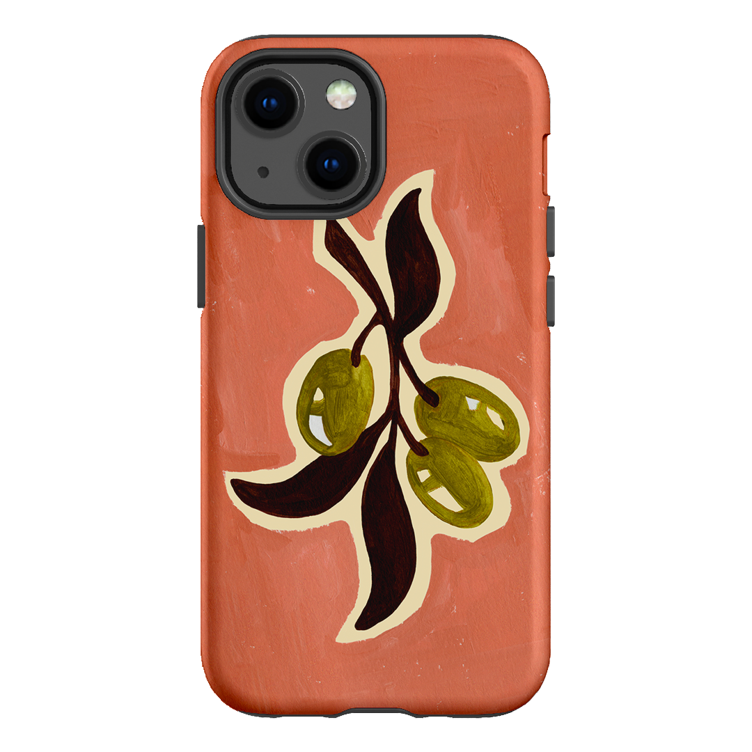 Olives Printed Phone Cases iPhone 13 Mini / Armoured by Studio Bon - The Dairy