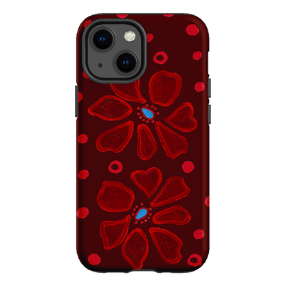 Painted Petal Rouge Printed Phone Cases iPhone 13 Mini / Armoured by BG. Studio - The Dairy