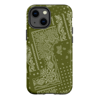 Paisley Fern Printed Phone Cases iPhone 13 Mini / Armoured by The Dairy - The Dairy
