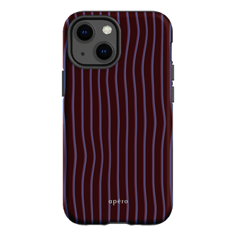 Panama Burgundy Printed Phone Cases iPhone 13 Mini / Armoured by Apero - The Dairy