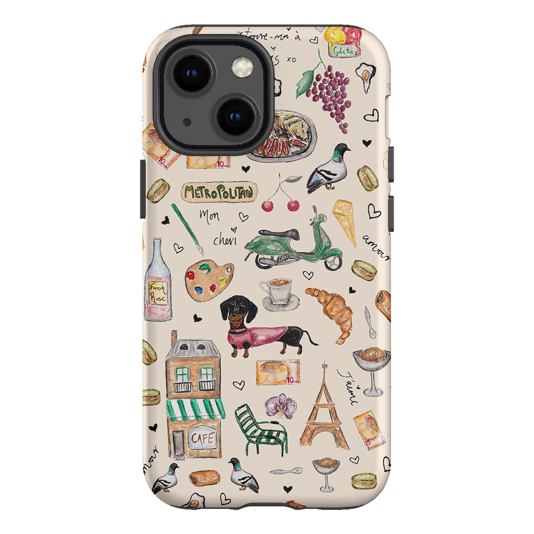 Parisian Daydream Printed Phone Cases iPhone 13 Mini / Armoured by BG. Studio - The Dairy