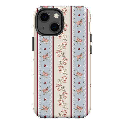 Pastel Stripe Printed Phone Cases iPhone 13 Mini / Armoured by Kasiags Art - The Dairy
