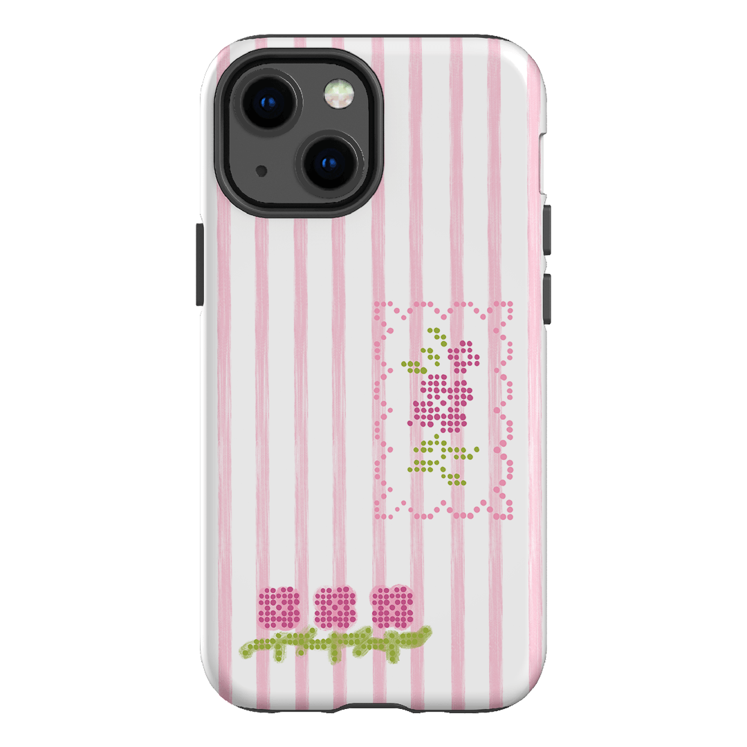 Patchwork Pink Printed Phone Cases iPhone 13 Mini / Armoured by Kayla Carr - The Dairy