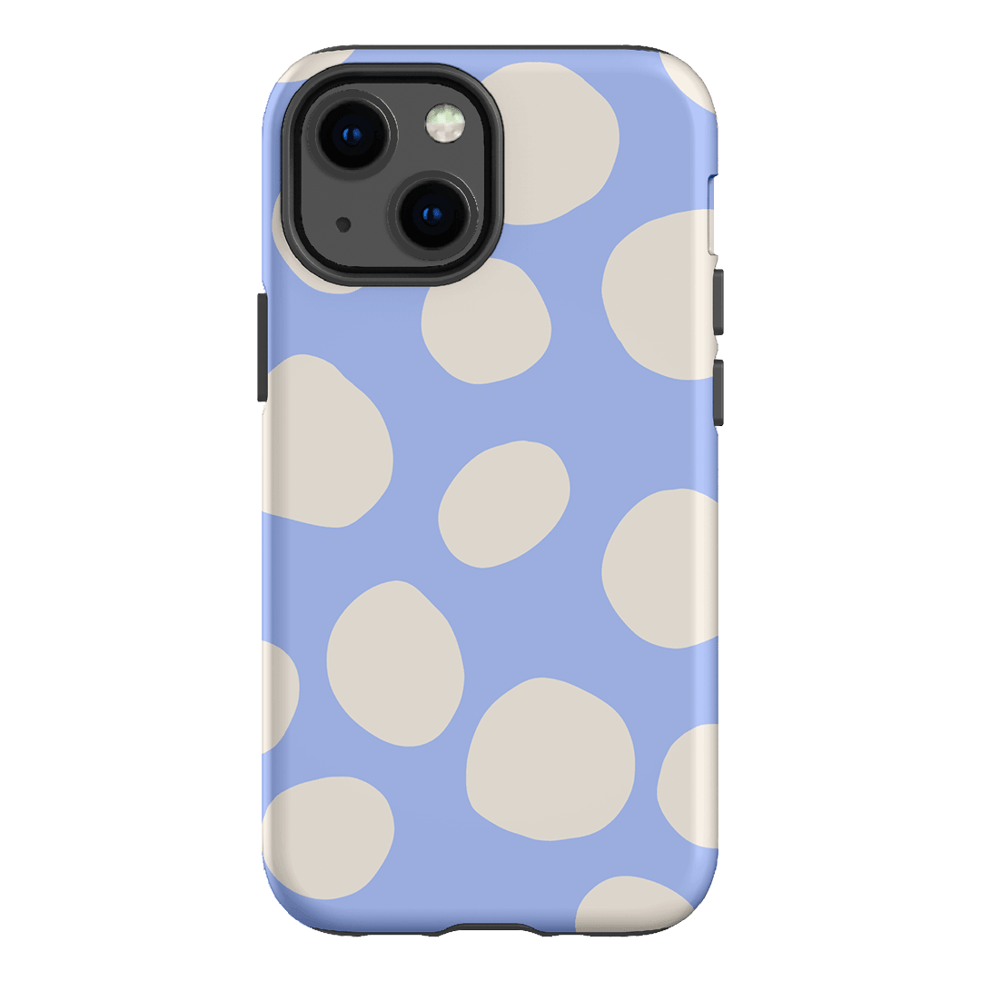 Pebbles Periwinkle Salt Printed Phone Cases iPhone 13 Mini / Armoured by Veronica Tucker - The Dairy