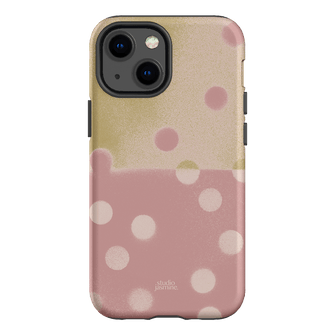 Strawberry Polka Dot Printed Phone Cases iPhone 13 Mini / Armoured by Jasmine Dowling - The Dairy
