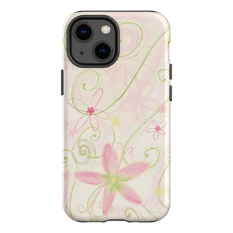 Swirl Pink Printed Phone Cases iPhone 13 Mini / Armoured by Kayla Carr - The Dairy