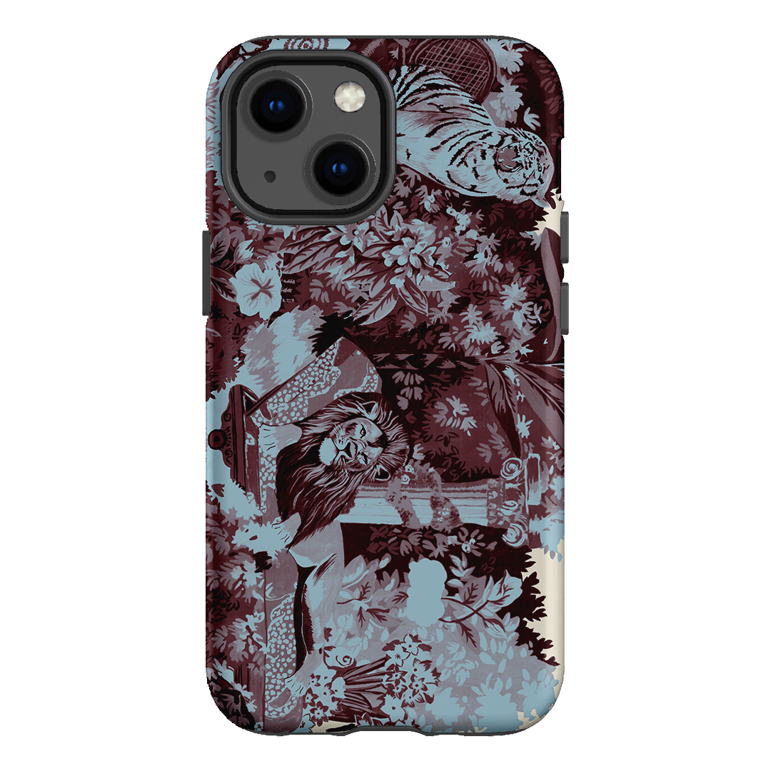 Tippi Blue Printed Phone Cases iPhone 13 Mini / Armoured by Desmond & Dempsey - The Dairy