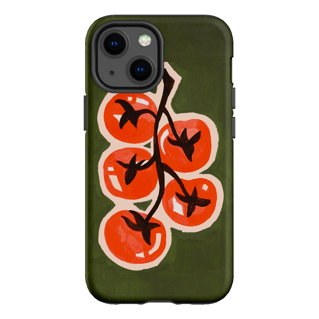 Tomatoes Printed Phone Cases iPhone 13 Mini / Armoured by Studio Bon - The Dairy