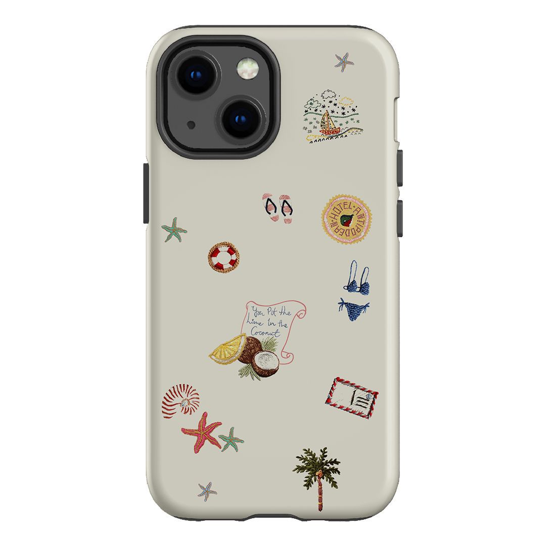Vacay All Day Cream Printed Phone Cases by Antipodean - The Dairy