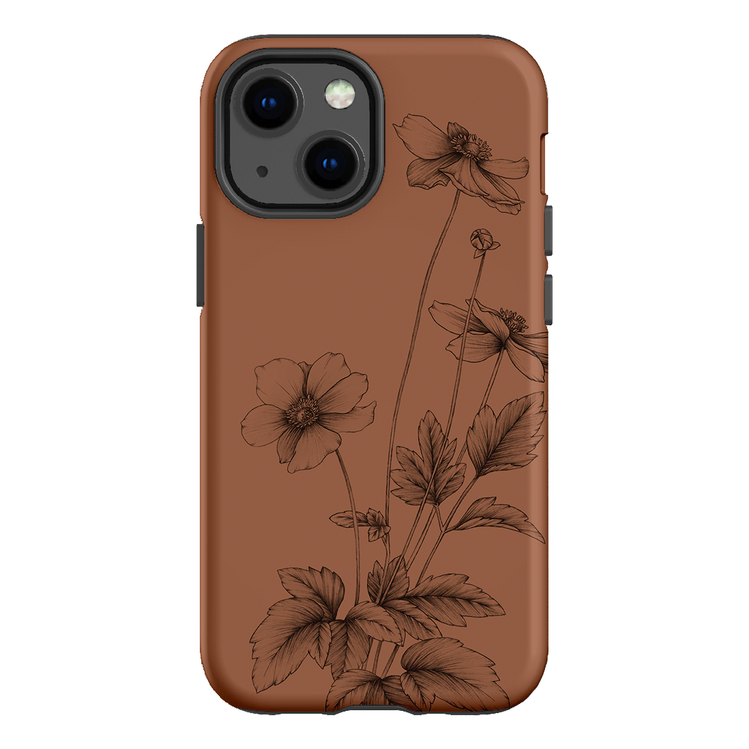 Windflowers Study Printed Phone Cases iPhone 13 Mini / Armoured by Typoflora - The Dairy