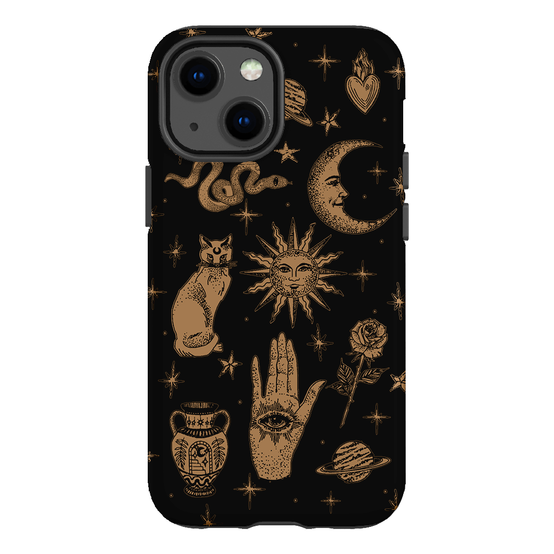 Astro Flash Noir Printed Phone Cases iPhone 13 Mini / Armoured by Veronica Tucker - The Dairy