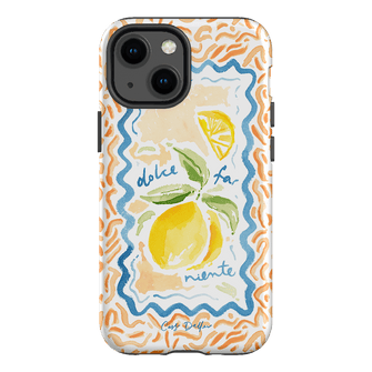 Dolce Far Niente Printed Phone Cases iPhone 13 Mini / Armoured by Cass Deller - The Dairy