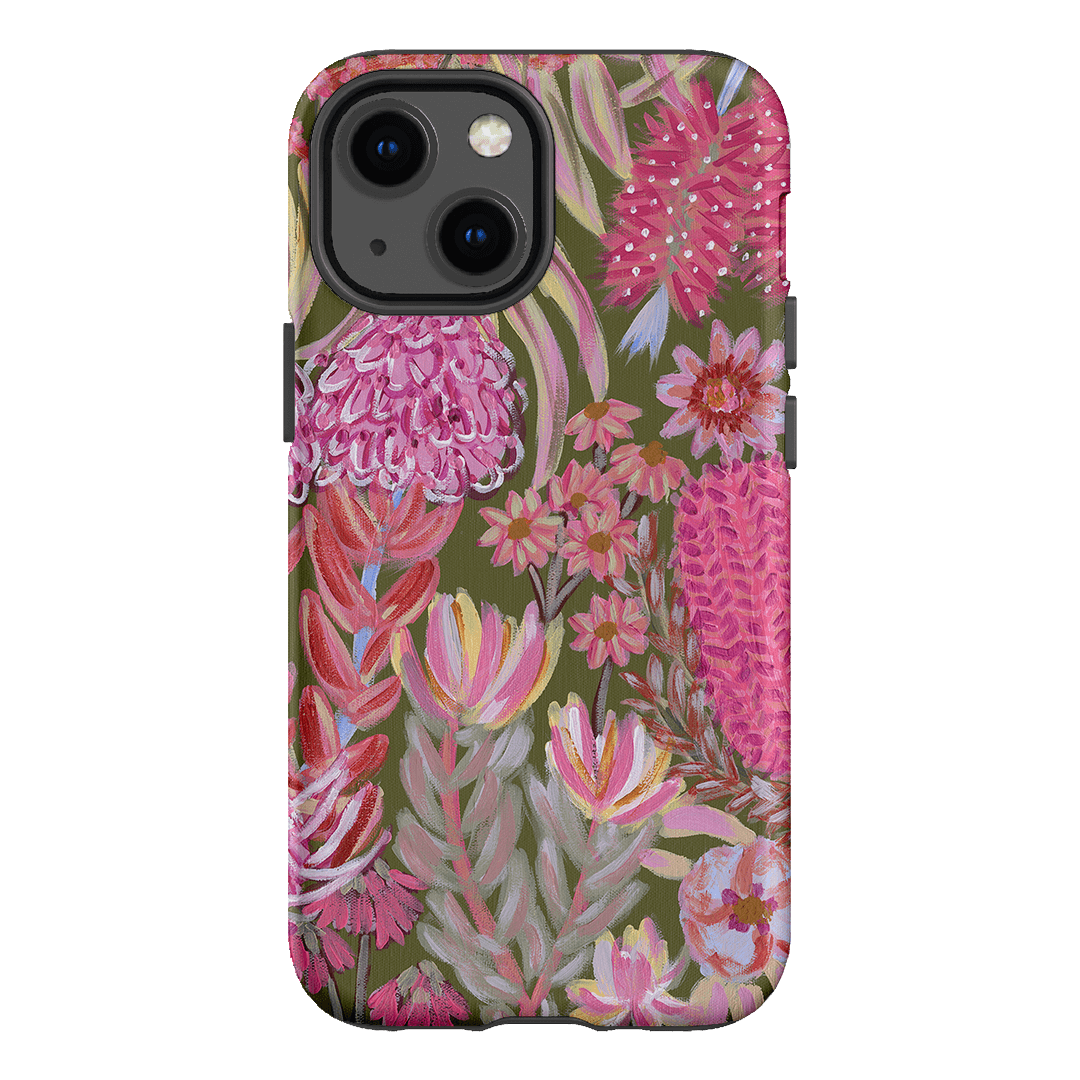 Floral Island Printed Phone Cases iPhone 13 Mini / Armoured by Amy Gibbs - The Dairy