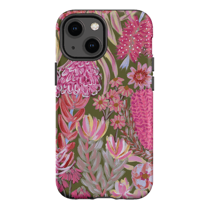 Floral Island Printed Phone Cases iPhone 13 Mini / Armoured by Amy Gibbs - The Dairy