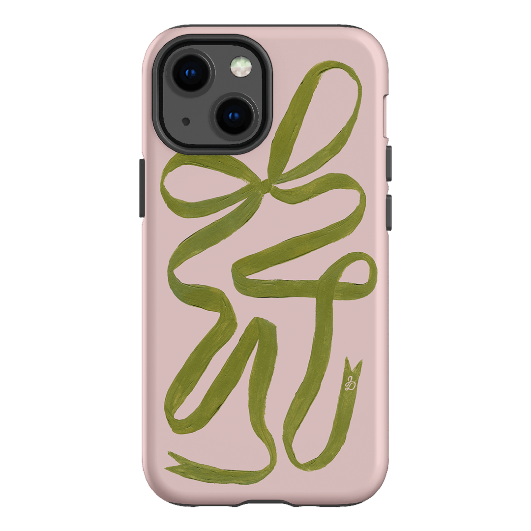 Garden Ribbon Printed Phone Cases iPhone 13 Mini / Armoured by Jasmine Dowling - The Dairy