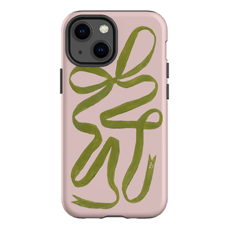 Garden Ribbon Printed Phone Cases iPhone 13 Mini / Armoured by Jasmine Dowling - The Dairy
