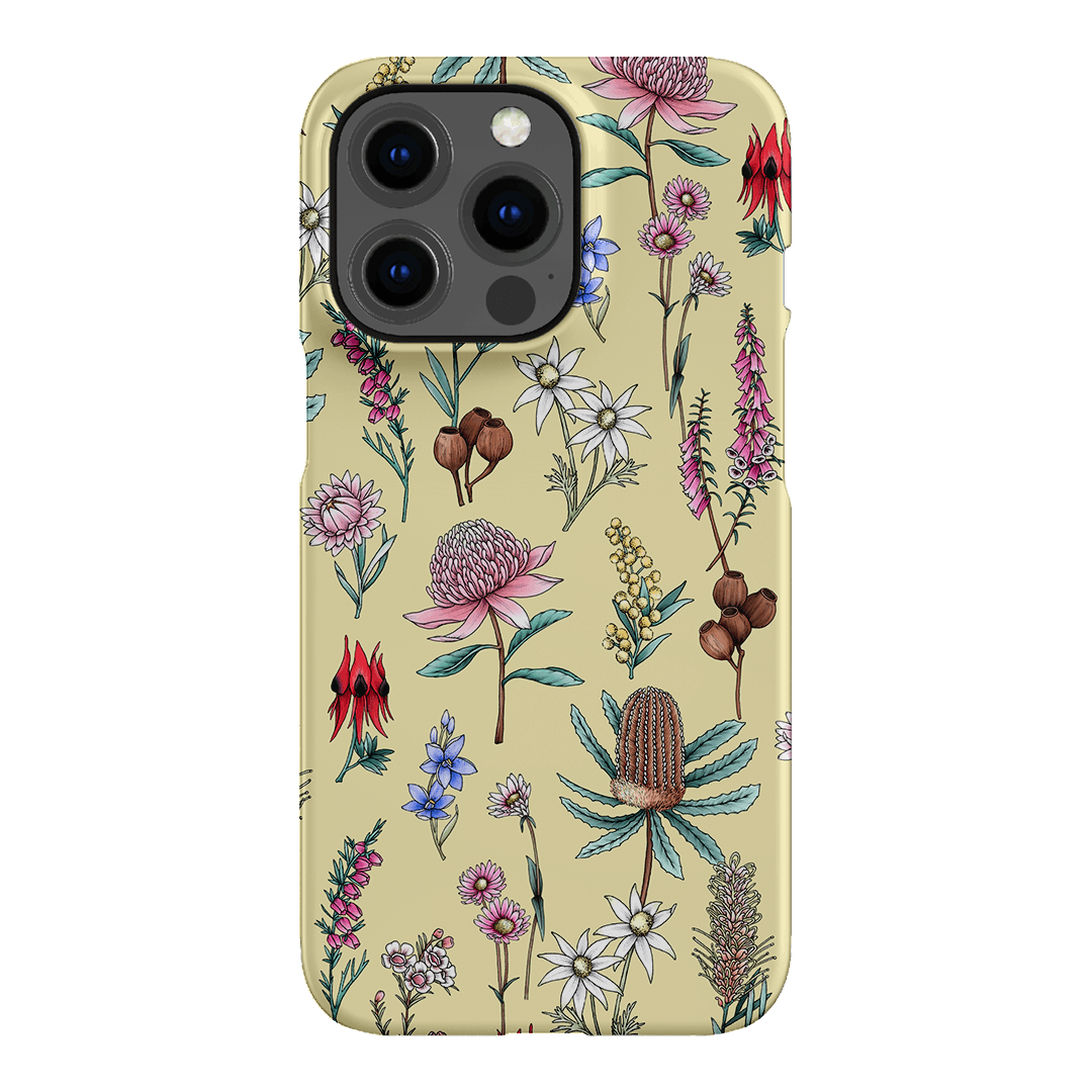 Banksia Butter Printed Phone Cases iPhone 13 Pro / Snap by Typoflora - The Dairy