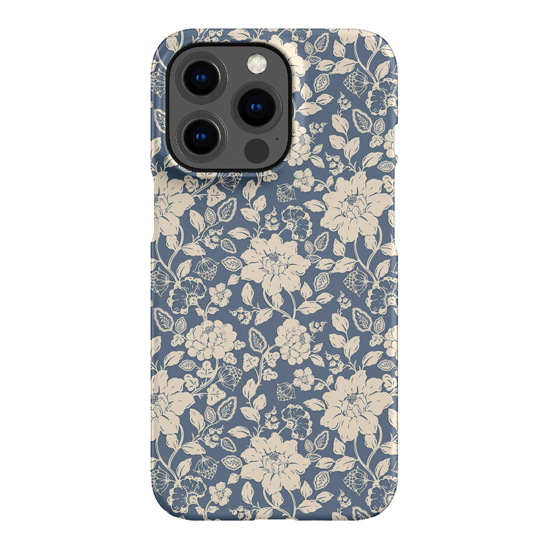 Blue Garden Printed Phone Cases iPhone 13 Pro / Snap by Kasiags Art - The Dairy