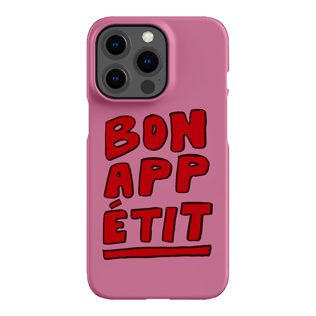 Bon Appetit Red Printed Phone Cases iPhone 13 Pro / Snap by The Dairy - The Dairy