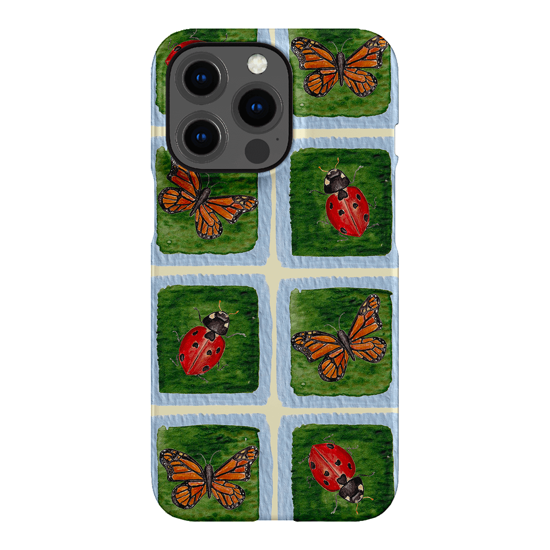 Butterflies & Ladybugs Printed Phone Cases iPhone 13 Pro / Snap by BG. Studio - The Dairy