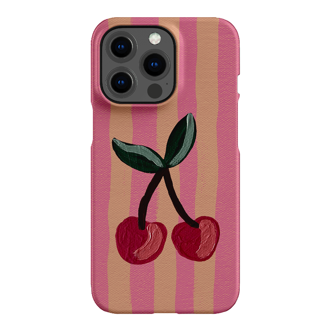 Cherry On Top Printed Phone Cases iPhone 13 Pro / Snap by Amy Gibbs - The Dairy