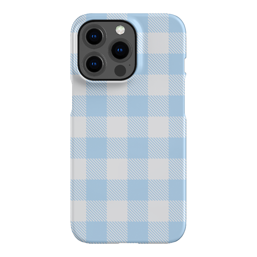 Cloud Plaid Printed Phone Cases iPhone 13 Pro / Snap by The Dairy - The Dairy
