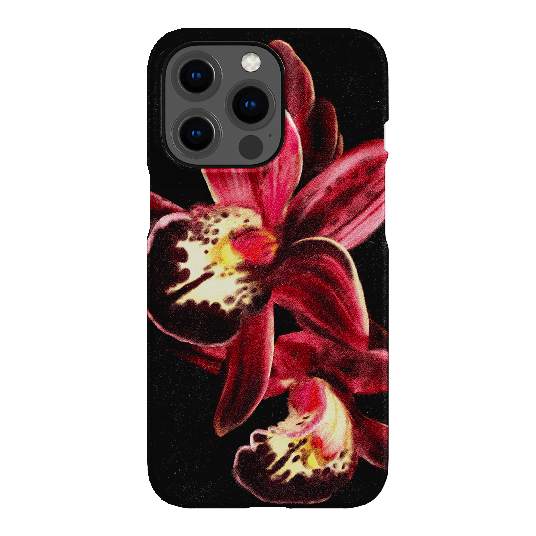 Deep Orchid Printed Phone Cases iPhone 13 Pro / Snap by Sally Hungerford - The Dairy