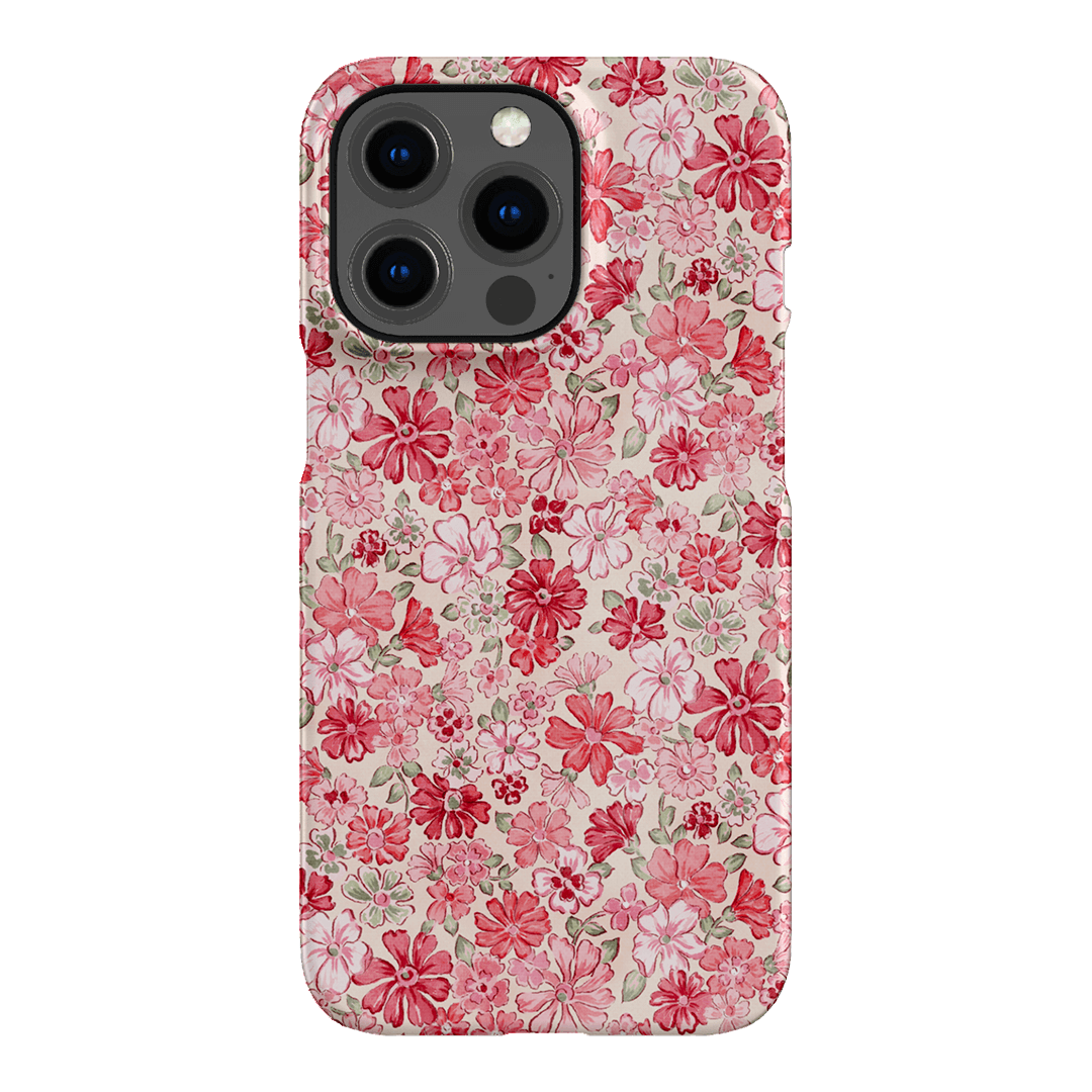 Strawberry Kiss Printed Phone Cases iPhone 13 Pro / Snap by Oak Meadow - The Dairy