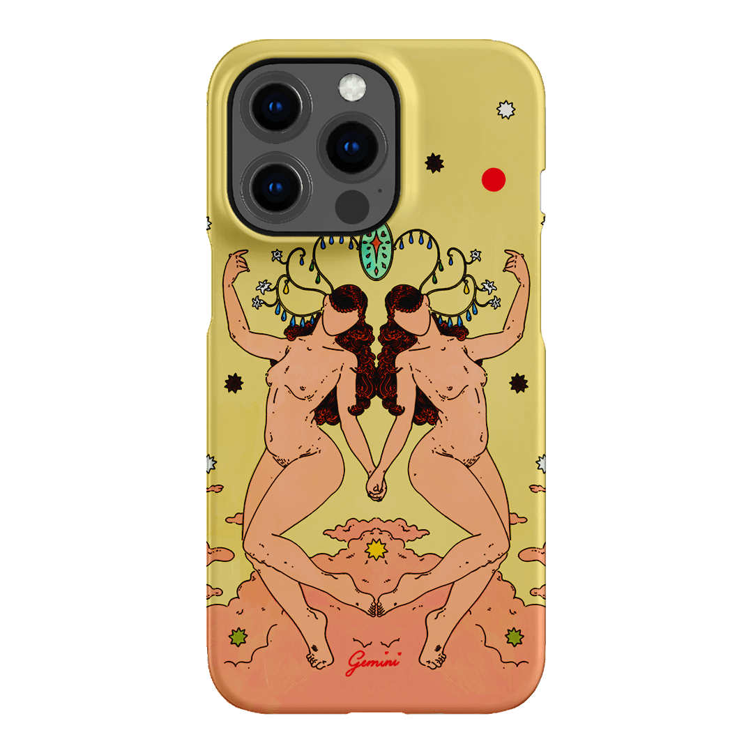 Gemini Season Printed Phone Cases iPhone 13 Pro / Snap by Easty Beasty - The Dairy