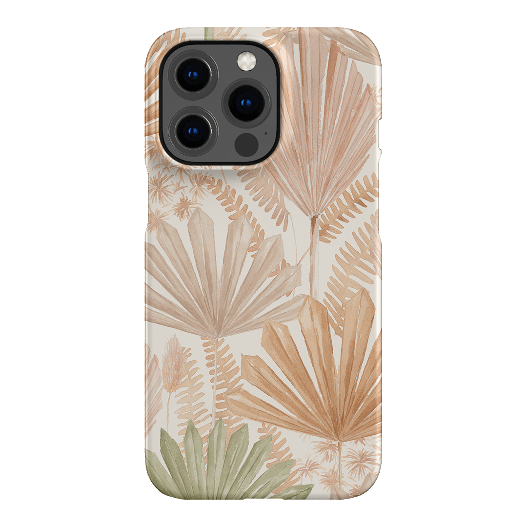 Golden Palm Printed Phone Cases iPhone 13 Pro / Snap by Cass Deller - The Dairy