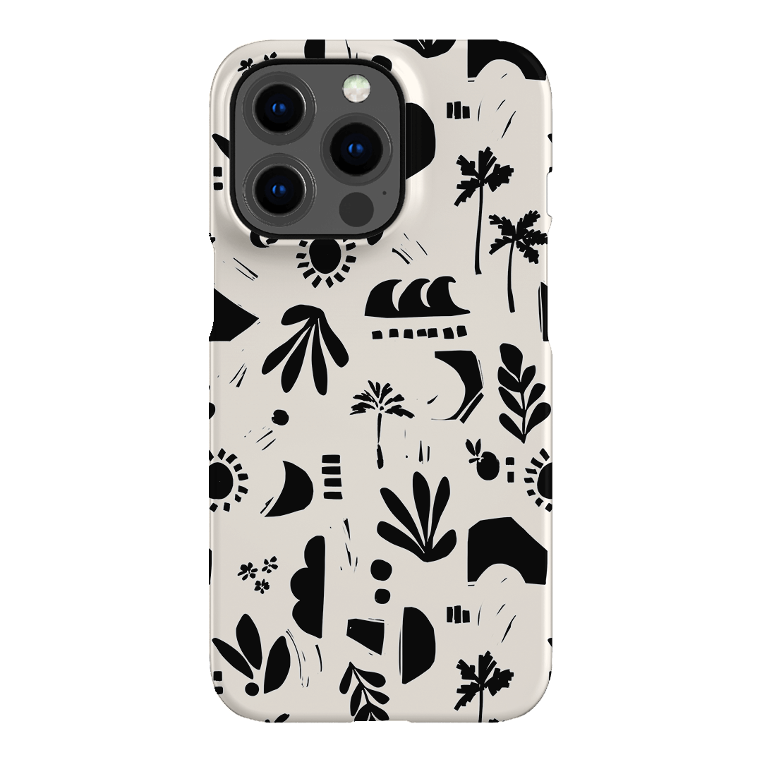 Inky Beach Printed Phone Cases iPhone 13 Pro / Snap by Charlie Taylor - The Dairy