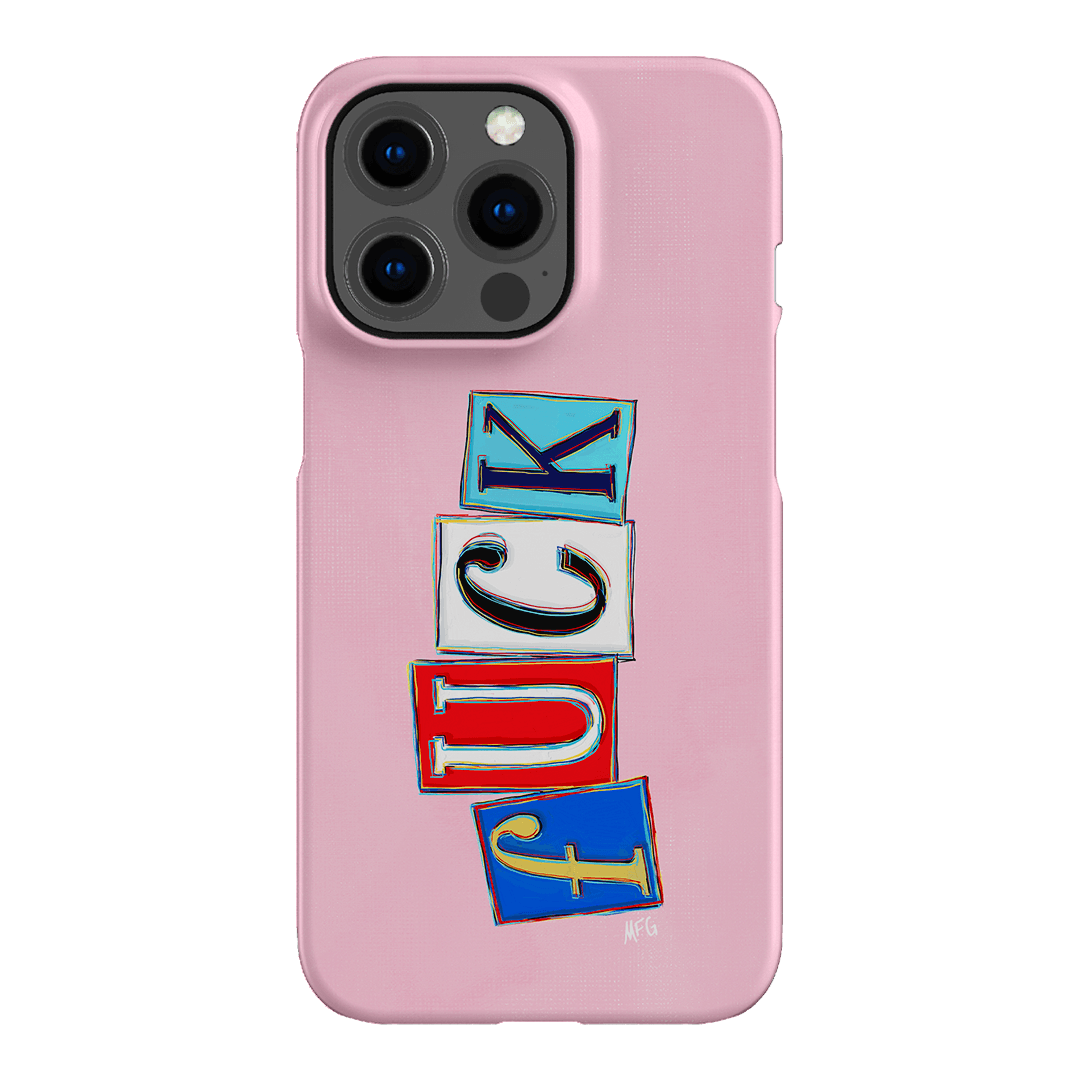 Lil Fcks Pink Printed Phone Cases iPhone 13 Pro / Snap by Margarbs Art - The Dairy