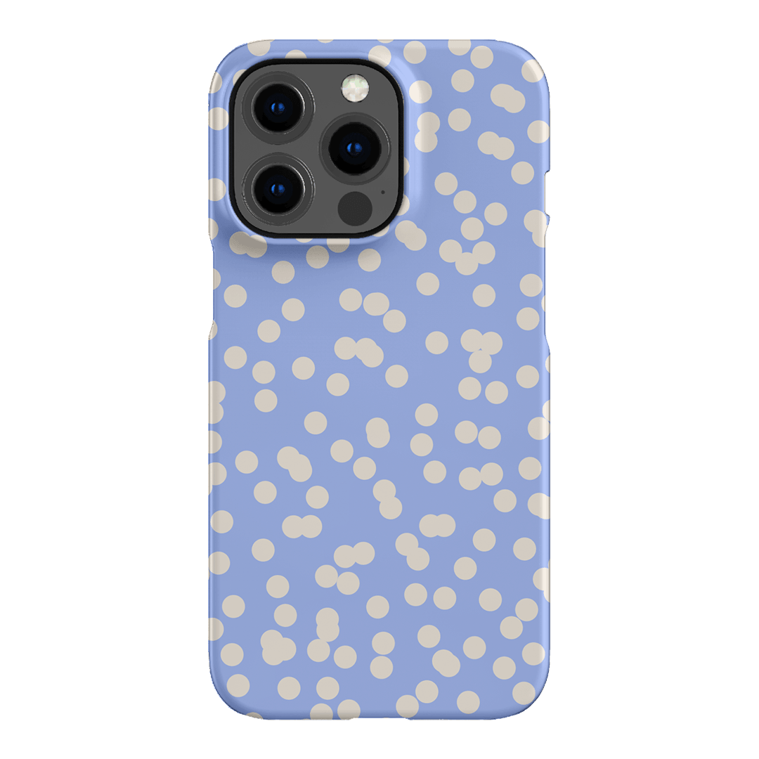 Mini Confetti Periwinkle Salt Printed Phone Cases iPhone 13 Pro / Snap by Veronica Tucker - The Dairy