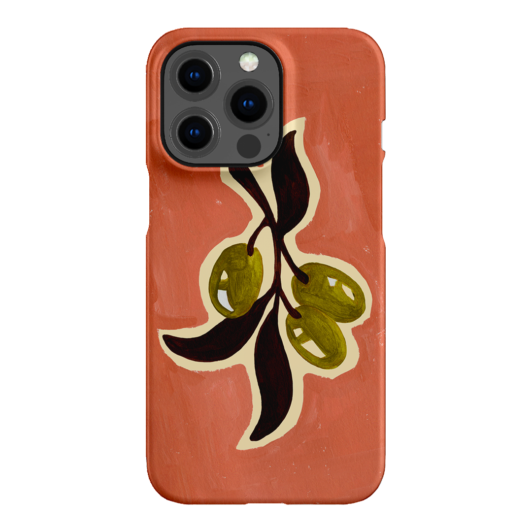 Olives Printed Phone Cases iPhone 13 Pro / Snap by Studio Bon - The Dairy