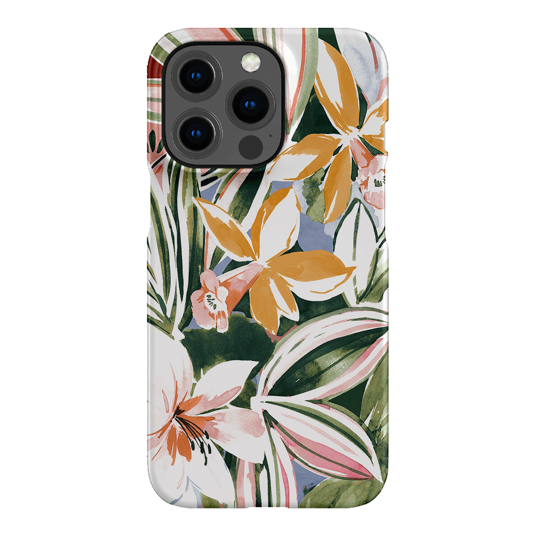 Painted Botanic Printed Phone Cases iPhone 13 Pro / Snap by Charlie Taylor - The Dairy