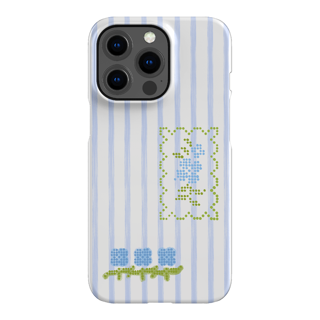 Patchwork Blue Printed Phone Cases iPhone 13 Pro / Snap by Kayla Carr - The Dairy