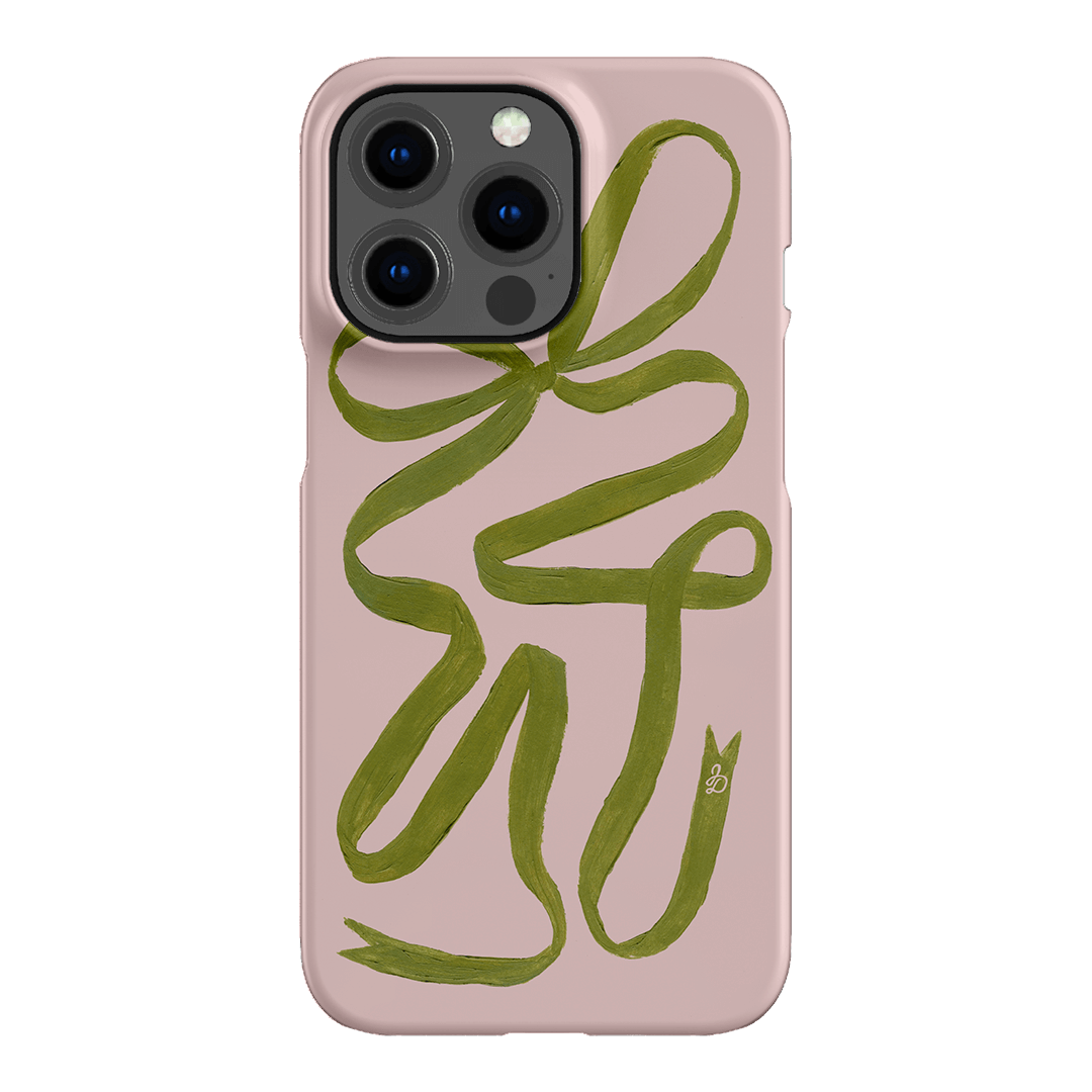 Garden Ribbon Printed Phone Cases iPhone 13 Pro / Snap by Jasmine Dowling - The Dairy