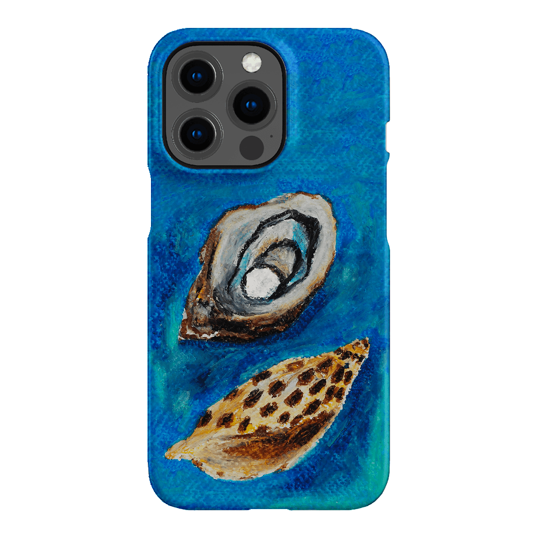 Sea Shells Printed Phone Cases iPhone 13 Pro / Snap by Lisa Hu - The Dairy