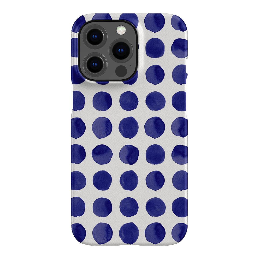 Spots in Blueberry Printed Phone Cases by The Dairy - The Dairy