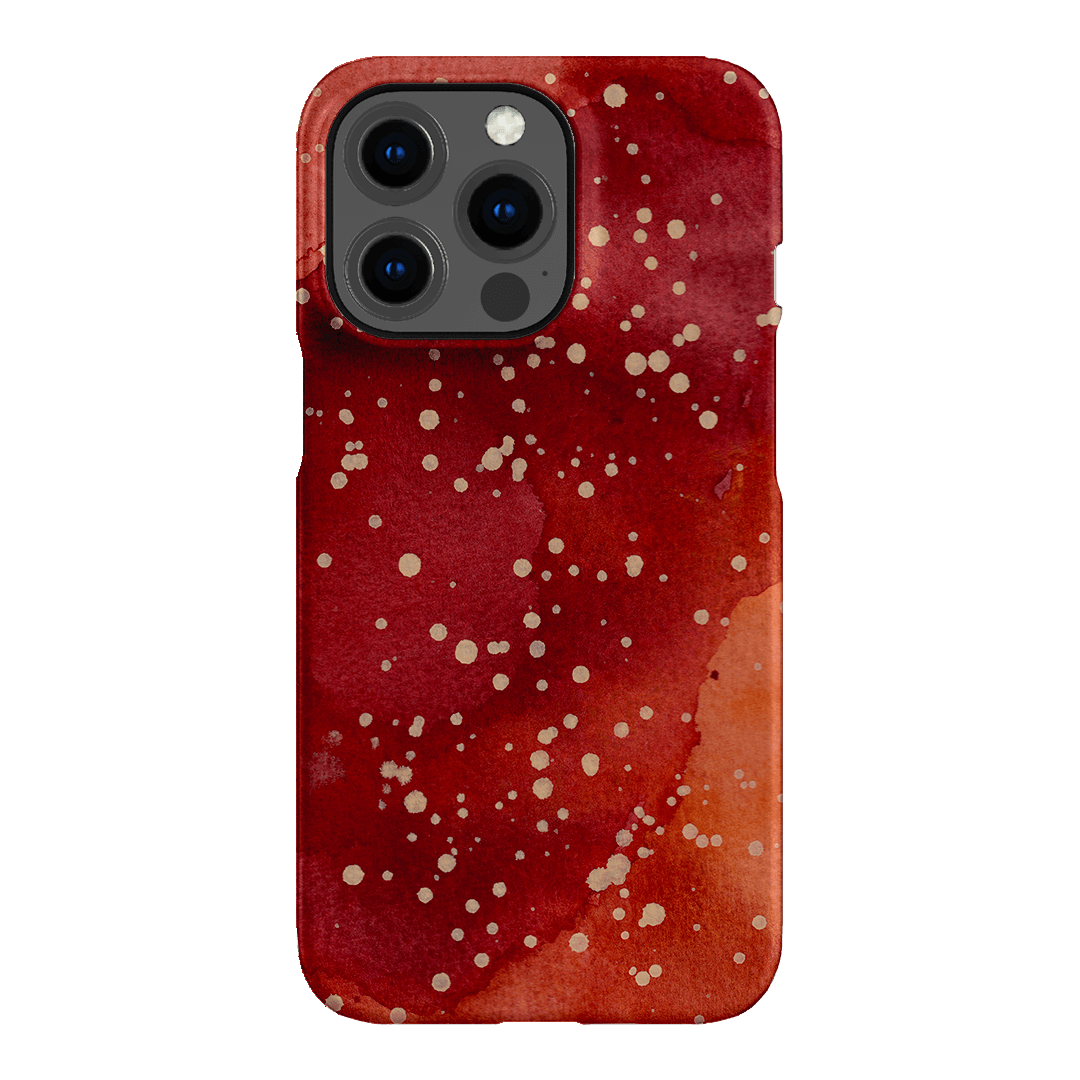 Spotty Rust Printed Phone Cases iPhone 13 Pro / Snap by The Dairy - The Dairy