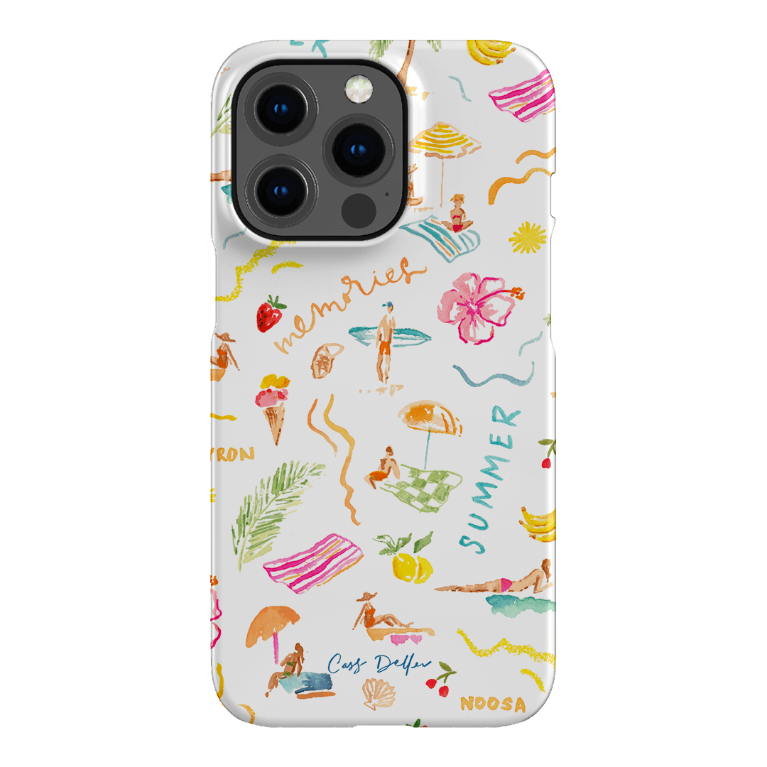 Summer Memories Printed Phone Cases iPhone 13 Pro / Snap by Cass Deller - The Dairy