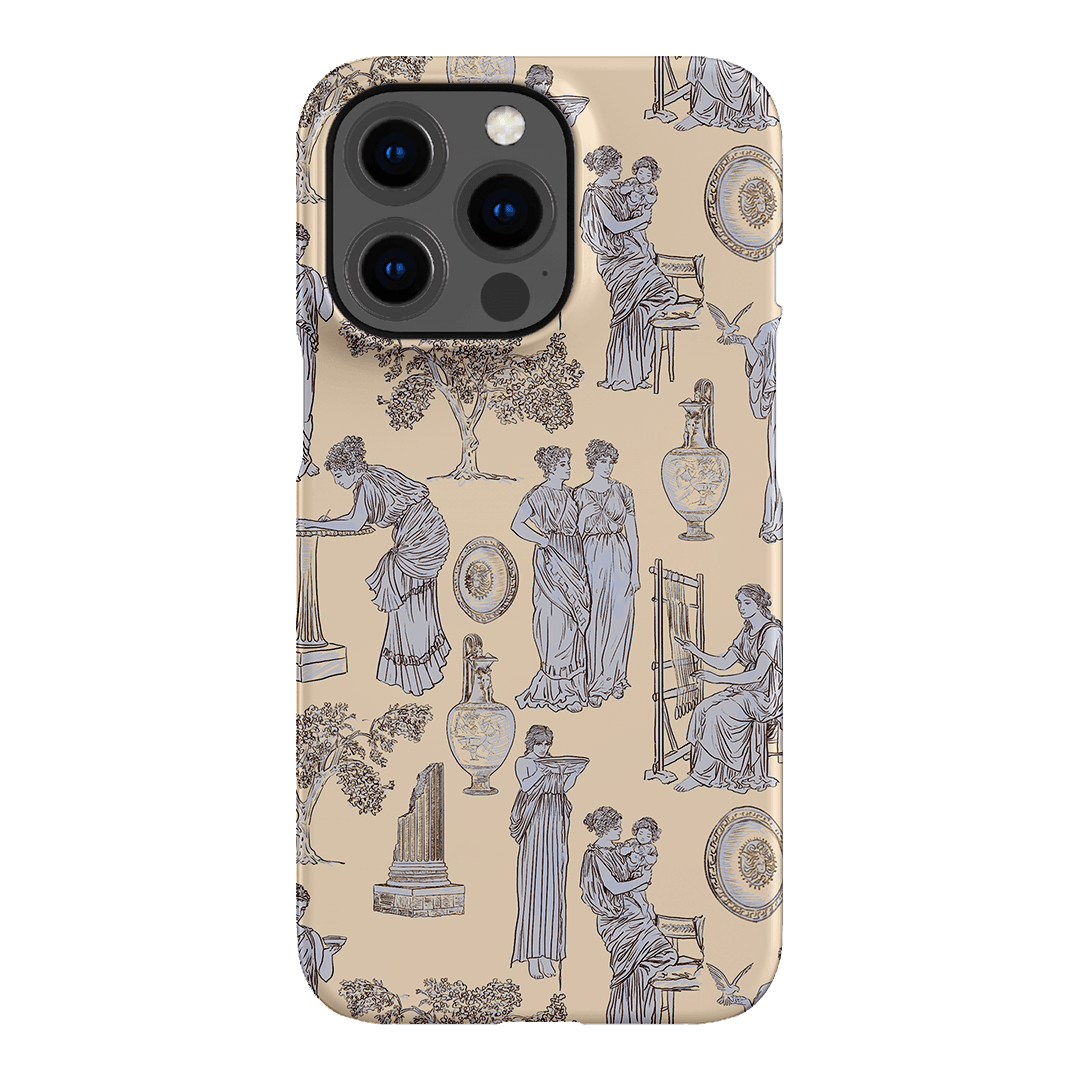 Symposium Alabaster Printed Phone Cases iPhone 13 Pro / Snap by Veronica Tucker - The Dairy