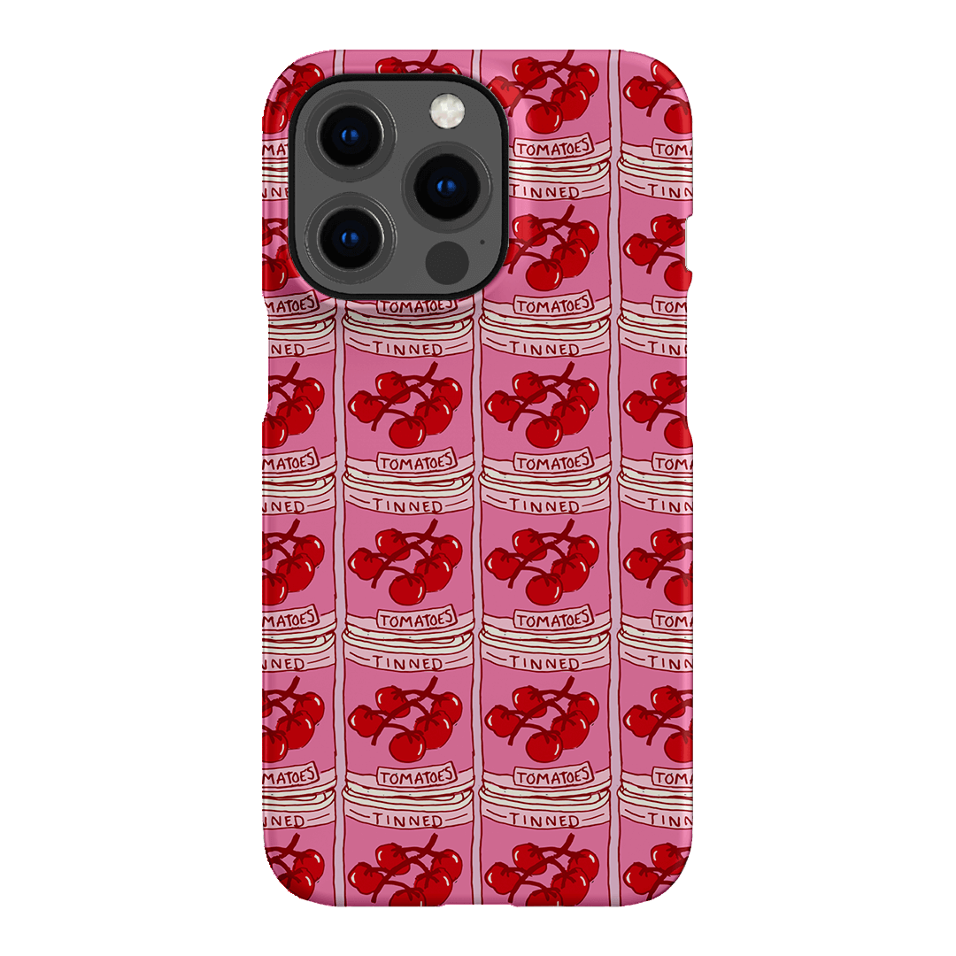 Tinned Tomatoes Printed Phone Cases iPhone 13 Pro / Snap by The Dairy - The Dairy