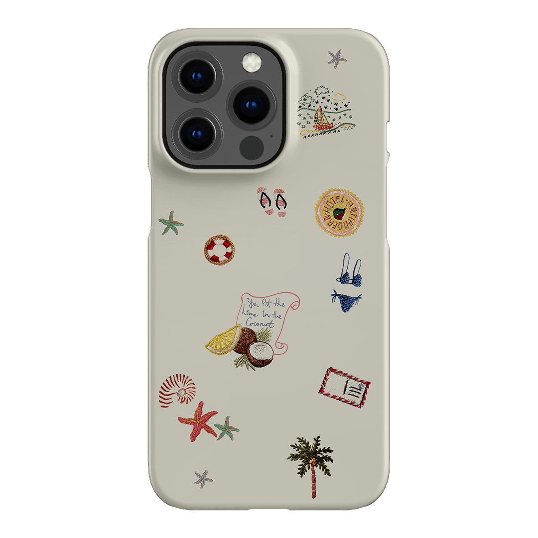 Vacay All Day Cream Printed Phone Cases by Antipodean - The Dairy