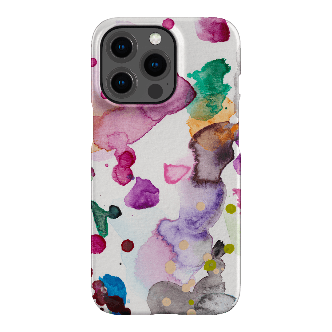Watercolour Palette Printed Phone Cases iPhone 13 Pro / Snap by The Dairy - The Dairy
