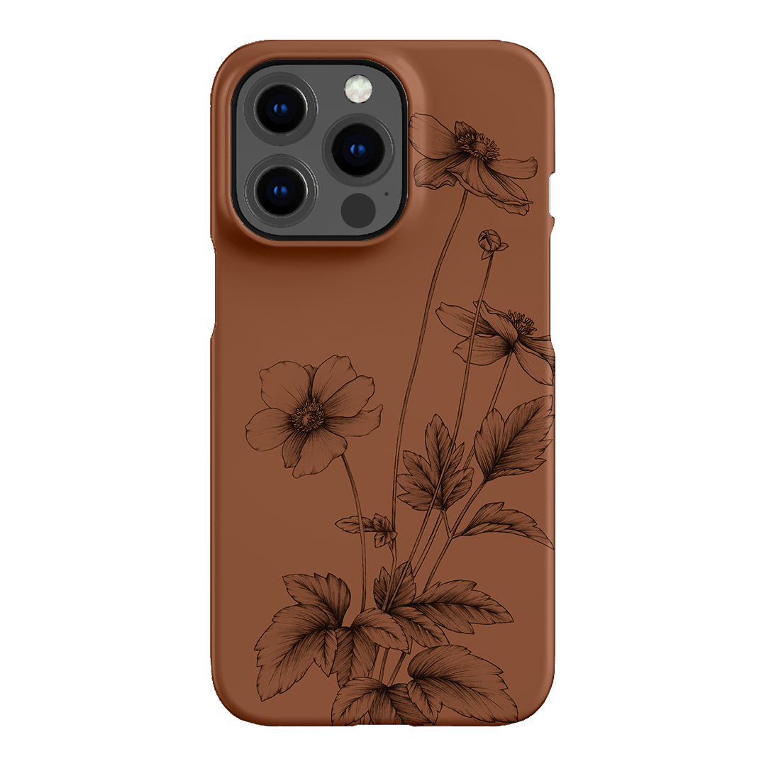 Windflowers Study Printed Phone Cases iPhone 13 Pro / Snap by Typoflora - The Dairy