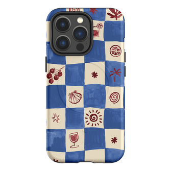 Afternoon Mezze Cornflower Printed Phone Cases iPhone 13 Pro / Armoured MagSafe by Charlie Taylor - The Dairy