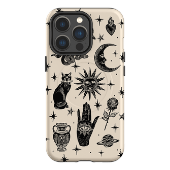 Astro Flash Beige Printed Phone Cases iPhone 13 Pro / Armoured MagSafe by Veronica Tucker - The Dairy