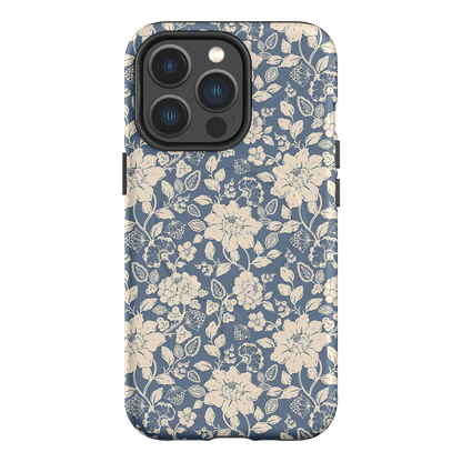 Blue Garden Printed Phone Cases iPhone 13 Pro / Armoured MagSafe by Kasiags Art - The Dairy